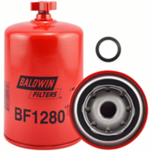 Baldwin BF1280 Fuel/Water Separator Spin-on with Drain